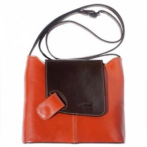 Vera Pelle Leather Crossbody Bag from Italy